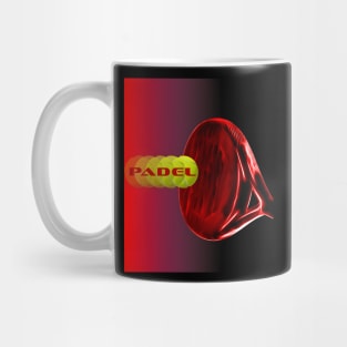 Pádel sport 9 red Mug